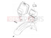 SUZUKI RMX250 M (1991) (E01) 26 - HEADLAMP COVER