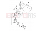 SUZUKI RMX250 M (1991) (E01) 28 - RIGHT KNUCKLE COVER (MODEL K/L/M)