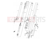 SUZUKI RMX250 M (1991) (E01) 32B - FRONT DAMPER (MODEL M)