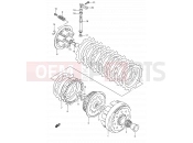 SUZUKI RMX250 S (1995) (E01) 10B - CLUTCH (MODEL S/T)