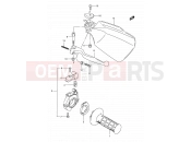 SUZUKI RMX250 S (1995) (E01) 28A - RIGHT KNUCKLE COVER (MODEL N/S/T)
