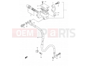 SUZUKI RMX250 S (1995) (E01) 36B - FRONT MASTER CYLINDER (MODEL T P37)