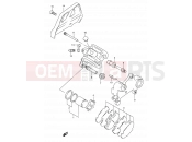 SUZUKI RMX250 S (1995) (E01) 41C - REAR CALIPER (MODEL S/T)