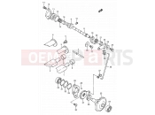 SUZUKI RMX250 K (1989) (E03,E28,E33) 2 - EXHAUST VALVE (MODEL K)