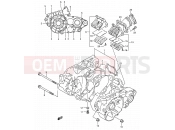 SUZUKI RMX250 K (1989) (E03,E28,E33) 3 - CRANKCASE