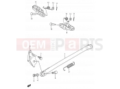 SUZUKI RMX250 K (1989) (E03,E28,E33) 21 - STAND - FOOTREST (MODEL K/L/M/N)