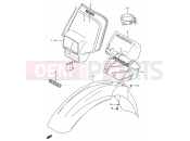 SUZUKI RMX250 K (1989) (E03,E28,E33) 28 - FRONT FENDER