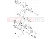 SUZUKI RMX250 K (1989) (E03,E28,E33) 37 - CUSHION LEVER (MODEL K/L)