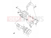 SUZUKI RMX250 K (1989) (E03,E28,E33) 40 - REAR CALIPERS (MODEL K)