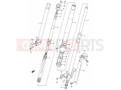SUZUKI RMX250 M (1991) (E03,E28,E33) 26B - FRONT DAMPER (MODEL M)