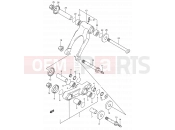SUZUKI RMX250 M (1991) (E03,E28,E33) 37A - CUSHION LEVER (MODEL M/N/P/R)