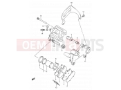 SUZUKI RMX250 M (1991) (E03,E28,E33) 40A - REAR CALIPERS (MODEL L/M)