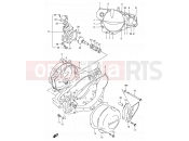 SUZUKI RMX250 X (1999) (E24) 4 - CRANKCASE COVER / WATER PUMP