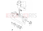 SUZUKI RMX250 X (1999) (E24) 5 - CRANKSHAFT