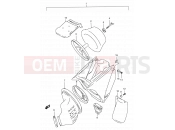 SUZUKI RMX250 X (1999) (E24) 7 - AIR CLEANER