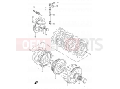 SUZUKI RMX250 X (1999) (E24) 11 - CLUTCH