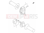 SUZUKI RMX250 X (1999) (E24) 22 - HANDLE SWITCH