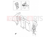 SUZUKI RMX250 X (1999) (E24) 10 - RADIATOR COVER