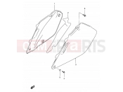 SUZUKI RMX250 X (1999) (E24) 27 - FRAME COVER