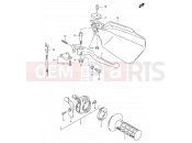 SUZUKI RMX250 X (1999) (E24) 30 - RH HANDLEBAR