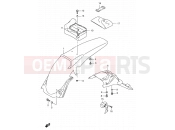 SUZUKI RMX250 X (1999) (E24) 32 - REAR FENDER