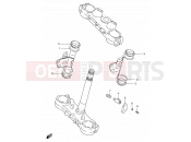 SUZUKI RMX250 X (1999) (E24) 37 - HEADLAMP HOUSING BRACKET