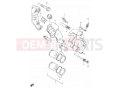 SUZUKI RMX250 X (1999) (E24) 39 - FRONT CALIPER