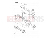 SUZUKI RMX250 S (1995) (E03) 5C - CRANKSHAFT (MODEL S/T)