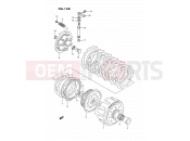 SUZUKI RMX250 S (1995) (E03) 10B - CLUTCH (MODEL R/S/T)