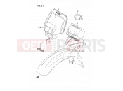 SUZUKI RMX250 S (1995) (E03) 26 - FRONT FENDER
