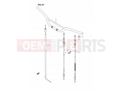 SUZUKI RMX250 S (1995) (E03) 27 - HANDLEBAR