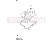 SUZUKI RMX450Z L4 (2014) (E19) 2 - CYLINDER HEAD COVER
