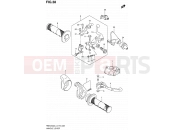 SUZUKI RMX450Z L4 (2014) (E19) 38 - HANDLE LEVER