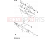 SUZUKI RMX450Z L4 (2014) (E19) 49 - REAR CUSHION LEVER