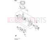 SUZUKI RMX450Z L4 (2014) (E71) 7 - CRANKSHAFT