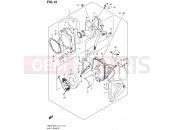 SUZUKI RMX450Z L4 (2014) (E71) 12 - AIR CLEANER