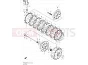SUZUKI RMX450Z L4 (2014) (E71) 18 - CLUTCH