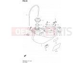SUZUKI RMX450Z L4 (2014) (E71) 33 - FUEL TANK