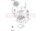 SUZUKI RMX450Z L5 (2015) (E71) 103A - CYLINDER HEAD