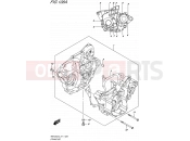 SUZUKI RMX450Z L5 (2015) (E71) 108A - CRANKCASE