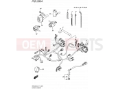 SUZUKI RMX450Z L5 (2015) (E71) 350A - WIRING HARNESS