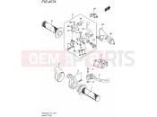 SUZUKI RMX450Z L5 (2015) (E71) 467A - HANDLE LEVER