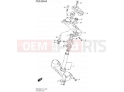 SUZUKI RMX450Z L5 (2015) (E71) 524A - STEERING STEM