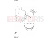 SUZUKI RMX450Z L5 (2015) (E71) 452A - HEADLAMP COVER