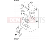 SUZUKI RMX450Z L5 (2015) (E71) 535A - FRONT CALIPER