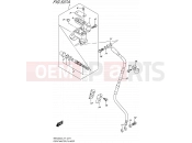 SUZUKI RMX450Z L5 (2015) (E71) 537A - FRONT MASTER CYLINDER