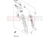 SUZUKI RMX450Z L5 (2015) (E71) 545A - REAR SHOCK ABSORBER