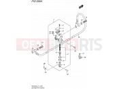 SUZUKI RMX450Z L5 (2015) (E71) 558A - REAR MASTER CYLINDER