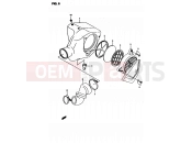 SUZUKI RMX50 T (1996) 6 - AIR CLEANERAIR CLEANER