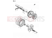 SUZUKI RMX50 T (1996) 11 - CLUTCH